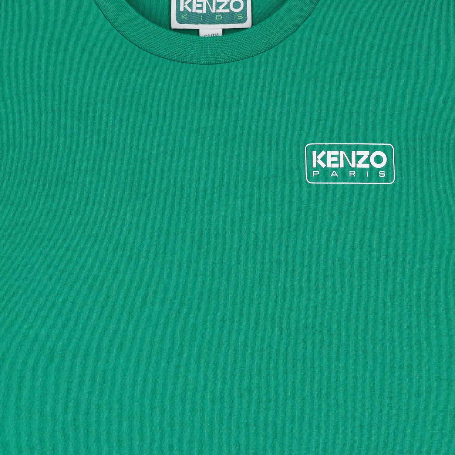 Boys Green Logo T-Shirt, 1, hi-res image number null