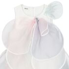 Girls Multi-Coloured Petal Dress, 1, hi-res