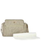 Beige Medusa Logo Baby Changing Bag, 2, hi-res
