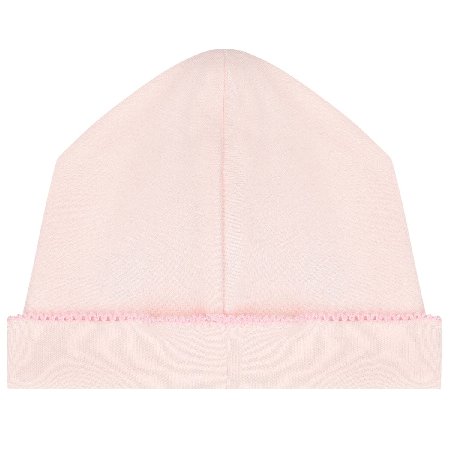 Baby Girls Pink Cotton Babygrow & Hat Set, 1, hi-res image number null