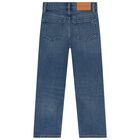 Boys Blue Denim Jeans , 1, hi-res