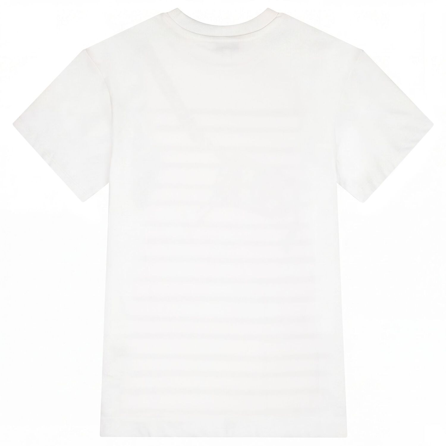 Girls White Bag Dress, 1, hi-res