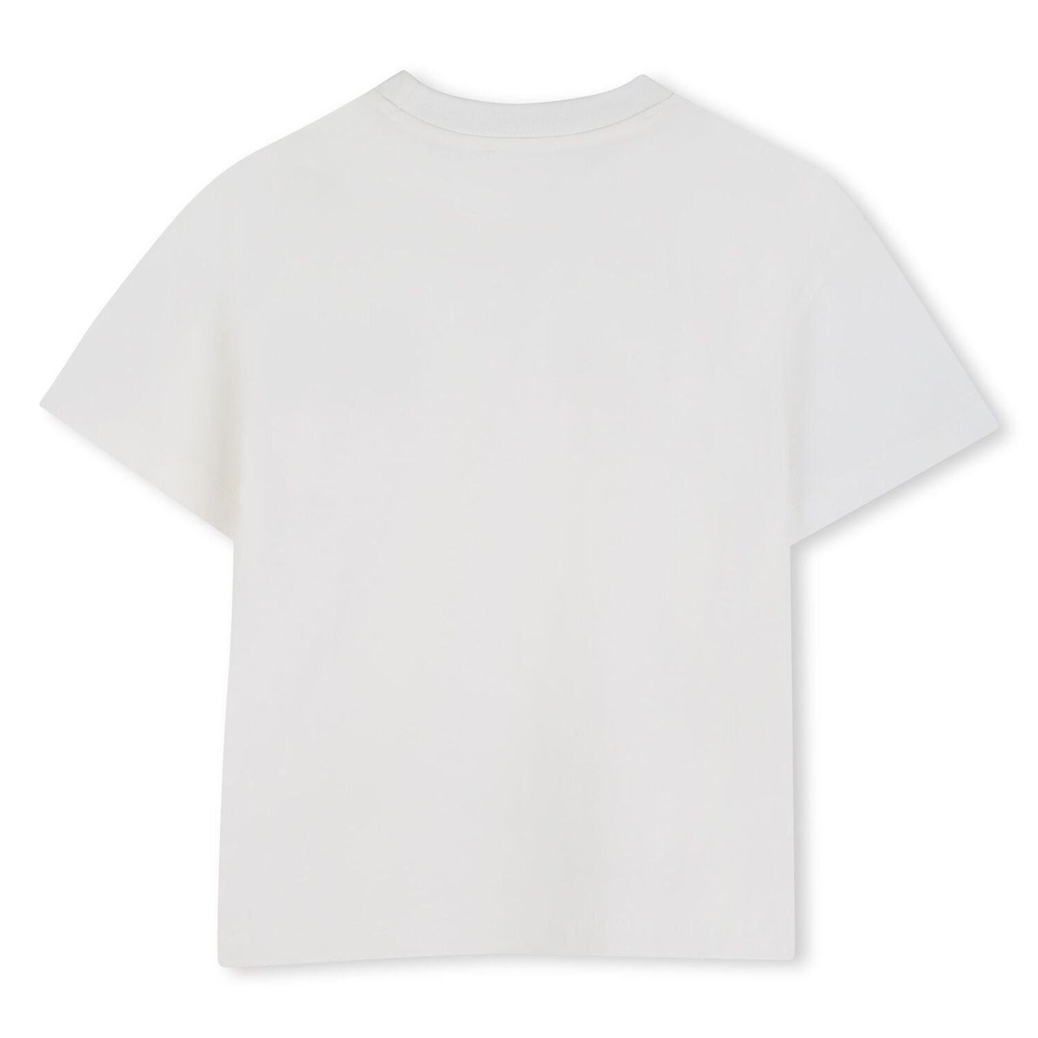 Girls Mini Me Ivory Logo T-Shirt, 1, hi-res