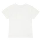 Baby Boys Beige & Ivory Bear Dungaree Set, 1, hi-res