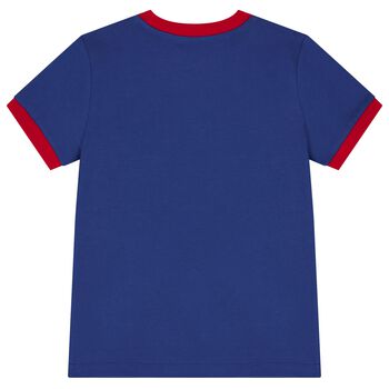Boys Blue Logo T-Shirt