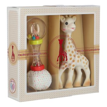 Giraffe Teether & Rattle Set