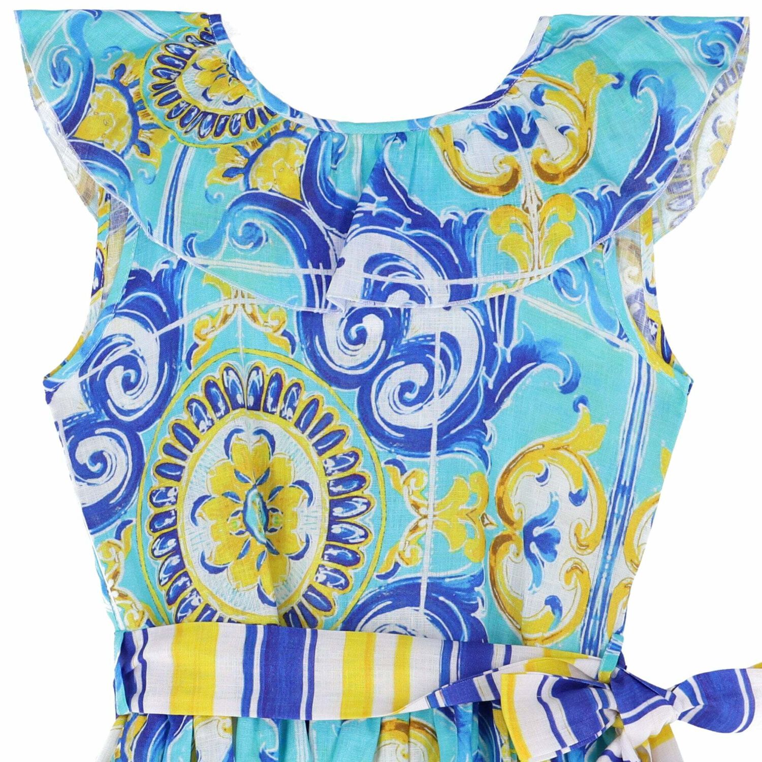 Girls Multi-Colored Printed Dress, 1, hi-res image number null