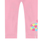 Younger Girls Pink Leggings, 1, hi-res