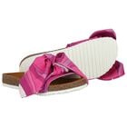 شباشب مزينة بفيونكة باللونين الوردي و البنفسجي للبنات , 2, hi-res