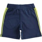 Boys Navy Printed Shorts, 1, hi-res