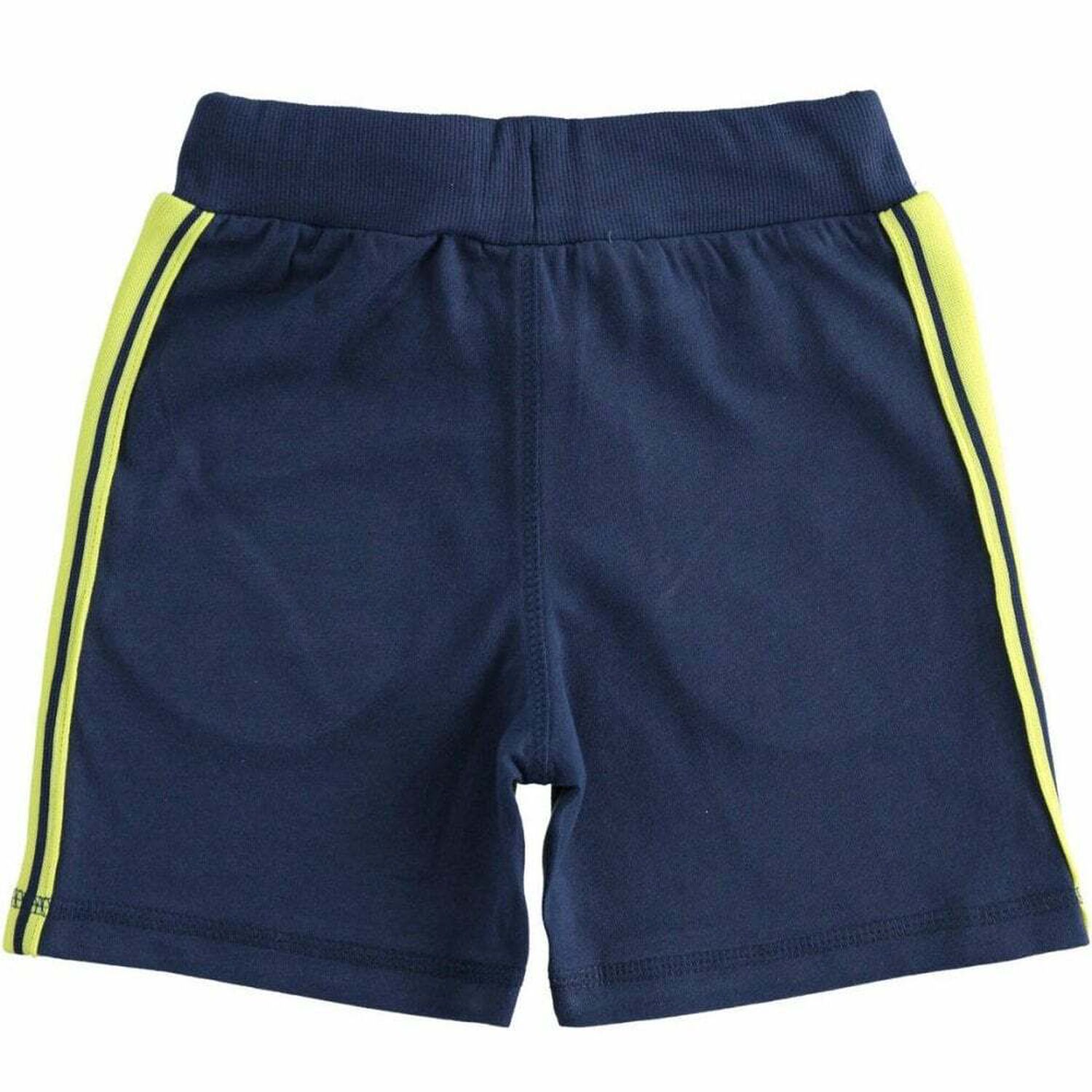 شورت مطبوع باللون الكحلي للأولاد, 1, hi-res image number null