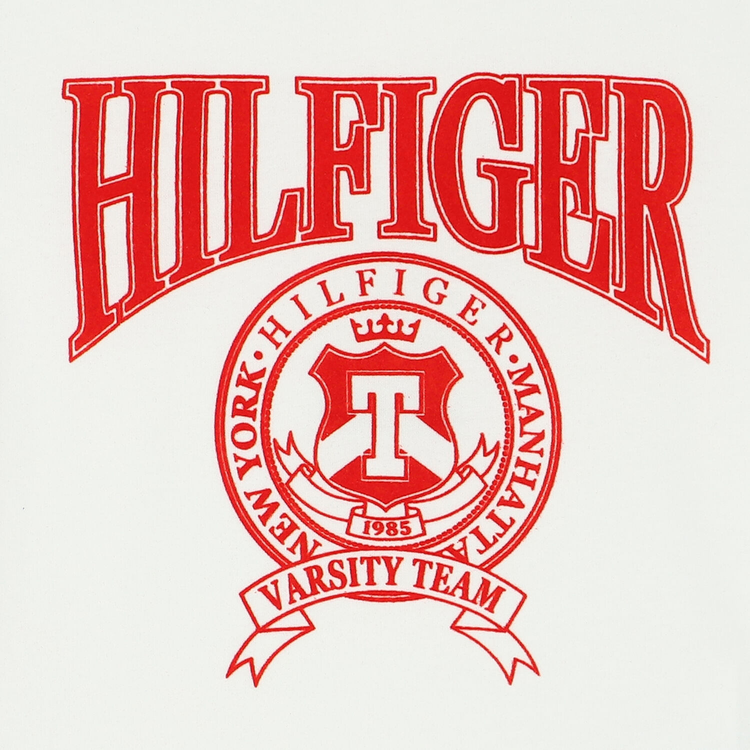 تيشيرت بشعار فارسيتي باللون الأبيض  للبنات, 1, hi-res