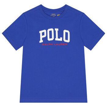 Boys Blue Logo T-Shirt