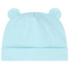 Blue Teddy Bear Logo Babygrow Gift Set, 4, hi-res