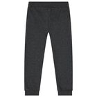 Boys Red, Grey & Black 3 Piece Tracksuit Set, 2, hi-res