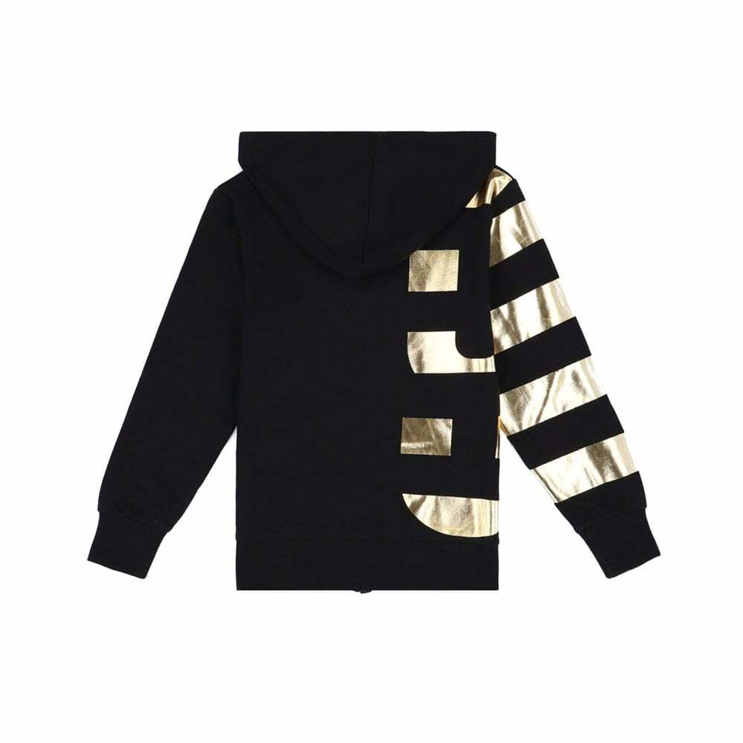 Boys Black & Gold Cotton Sweatshirt, 1, hi-res image number null