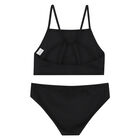 Girls Black Logo Bikini, 1, hi-res