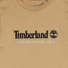 تيشيرت للأولاد بالشعار باللون البيج, 2, hi-res