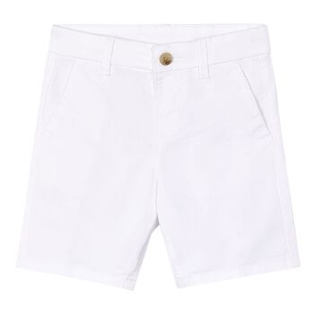 Boys White Shorts