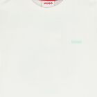 Boys White Logo T-Shirt, 1, hi-res