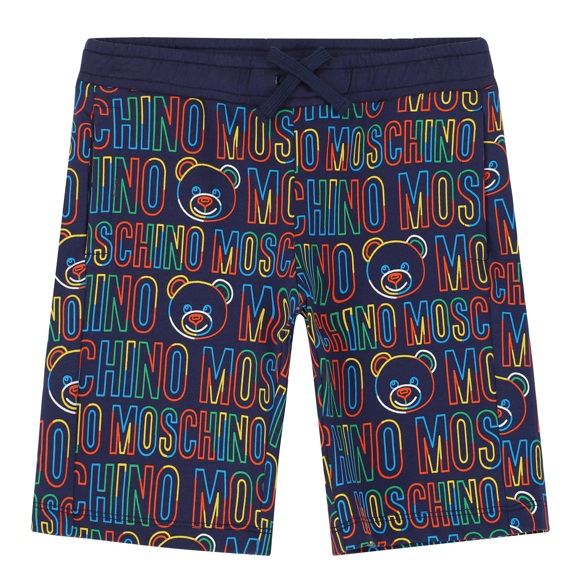navy moschino shorts