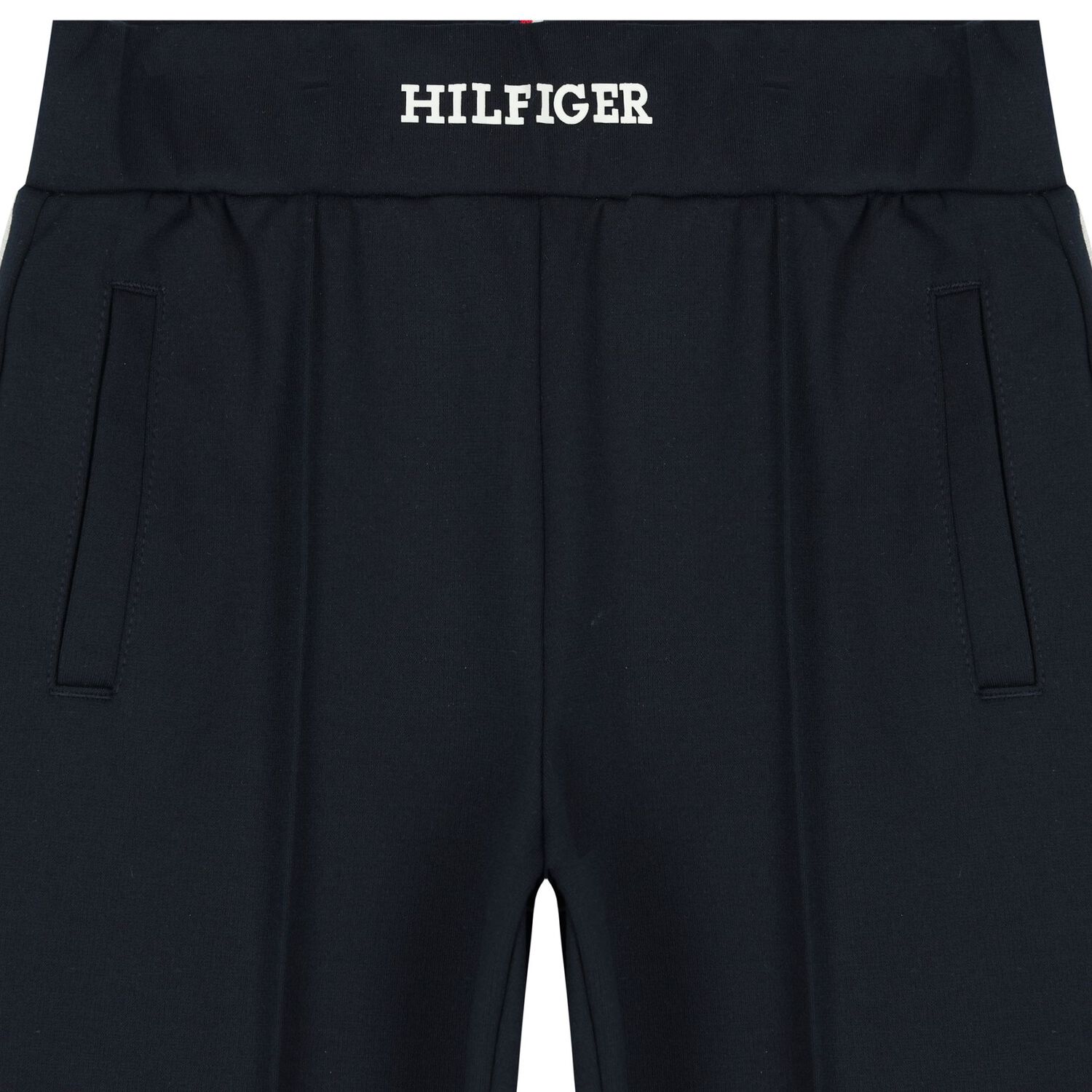 Girls Navy Blue Logo Trousers, 1, hi-res image number null