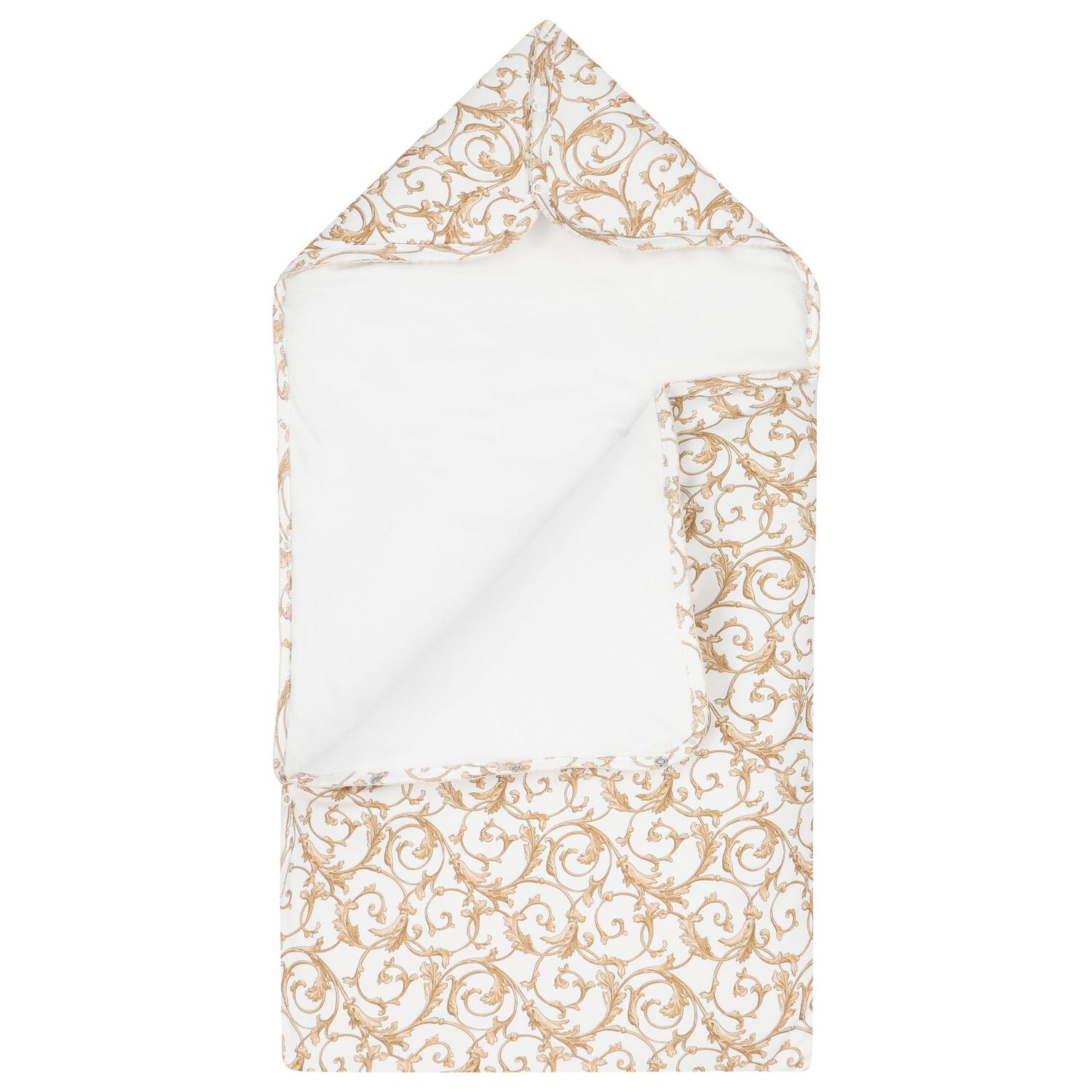 White & Gold Baby Nest, 1, hi-res