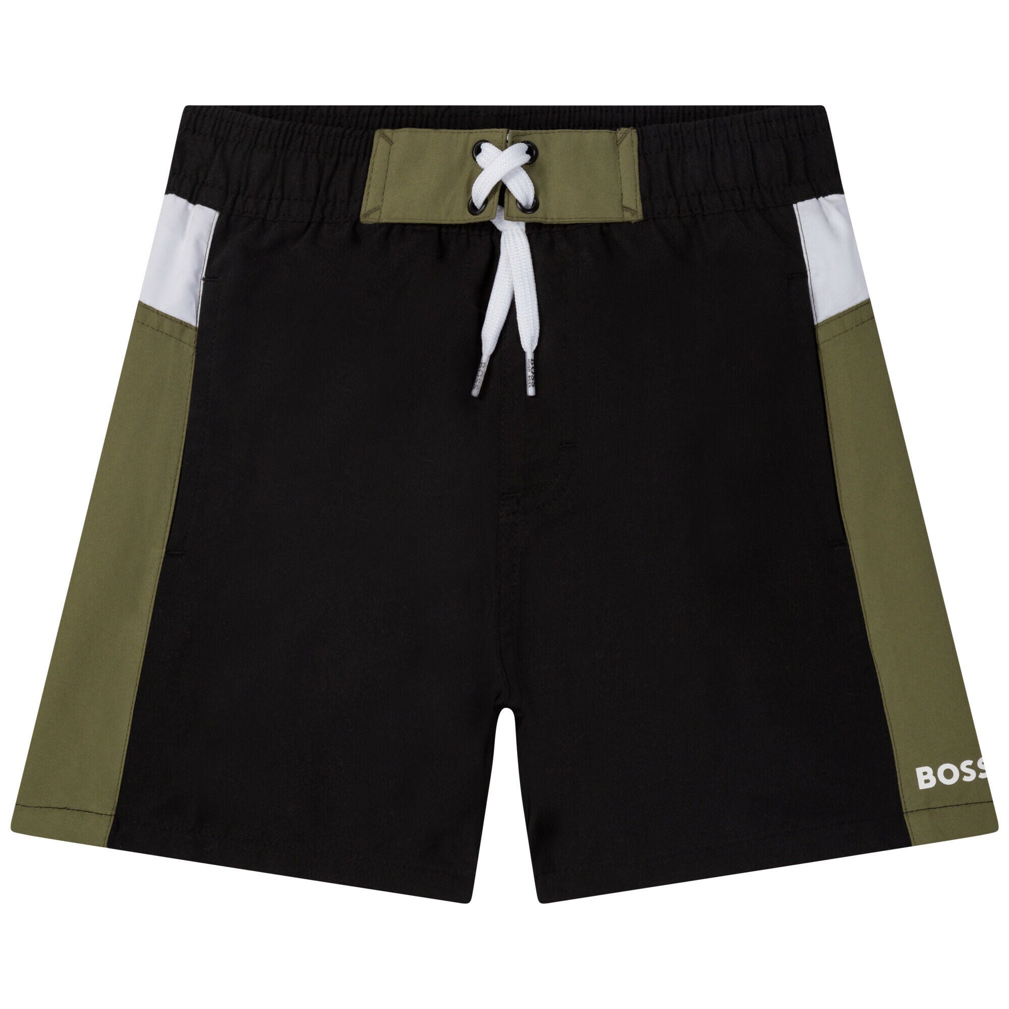 Khaki Swim Shorts | JuniorCouture KW