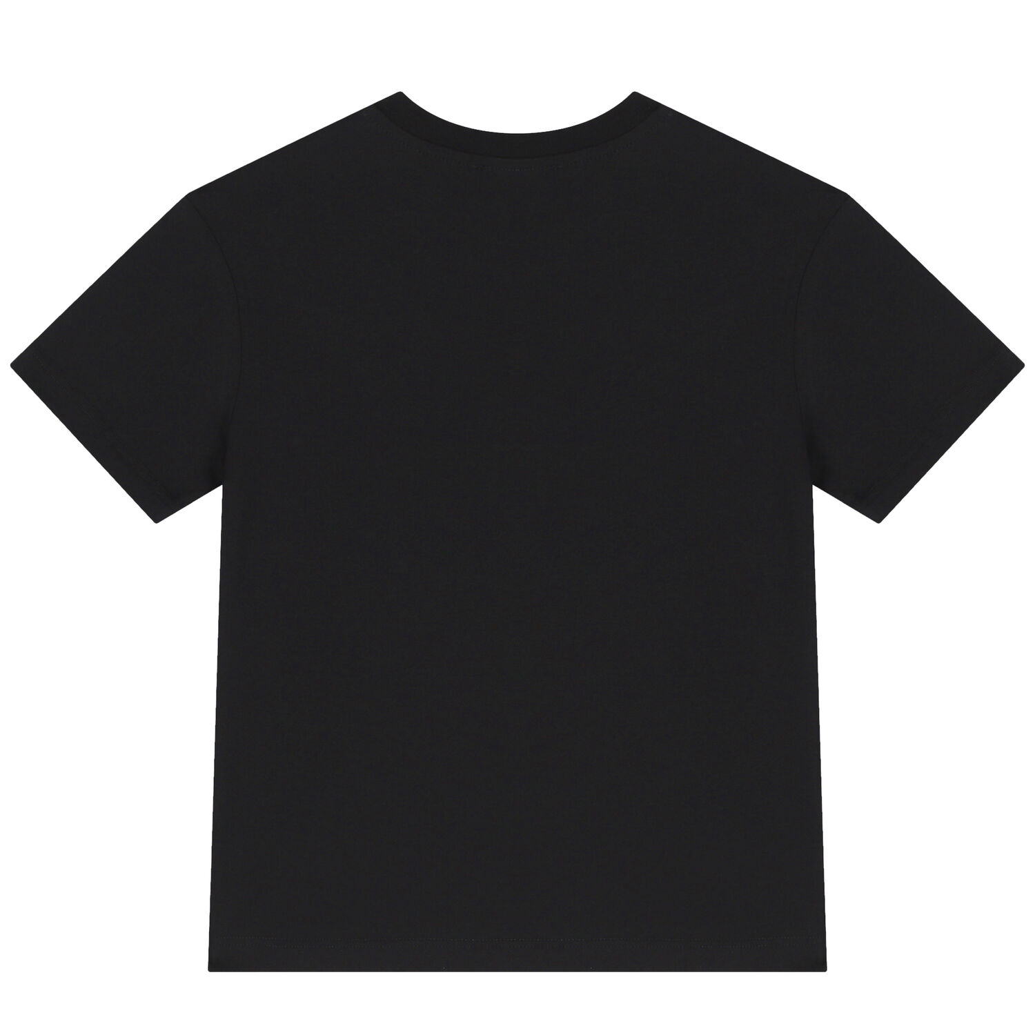 Boys Black Logo T-Shirt, 1, hi-res