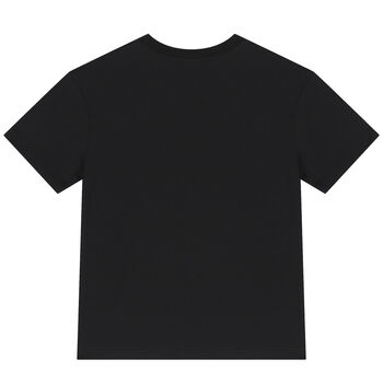 Boys Black Logo T-Shirt