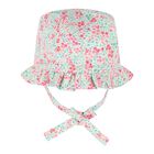 Baby Girls Pink & Green Floral Bodysuit Set, 2, hi-res