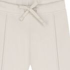 Girls Beige Flared Leggings, 1, hi-res