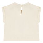 Younger Girls Beige & Pink Cherry Leggings Set, 1, hi-res