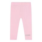 Baby Girls Pink Logo Leggings Set, 1, hi-res