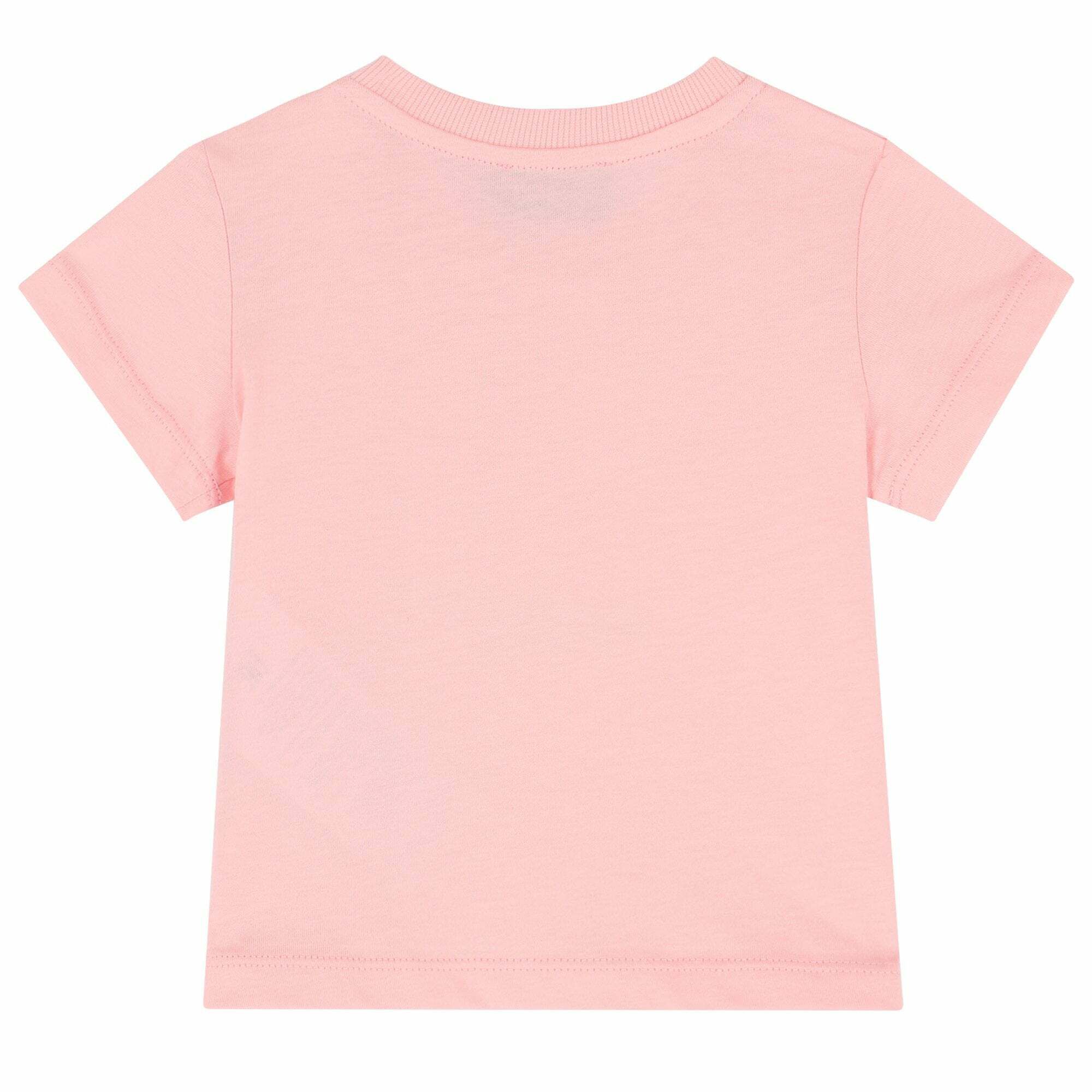 Moschino Younger Girls Pink Teddy Logo 