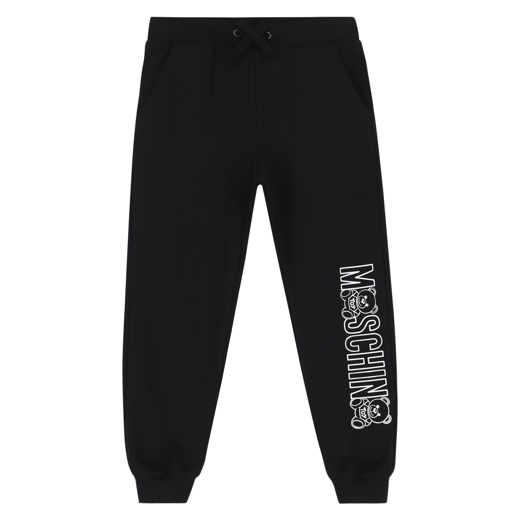 Moschino black joggers new arrivals