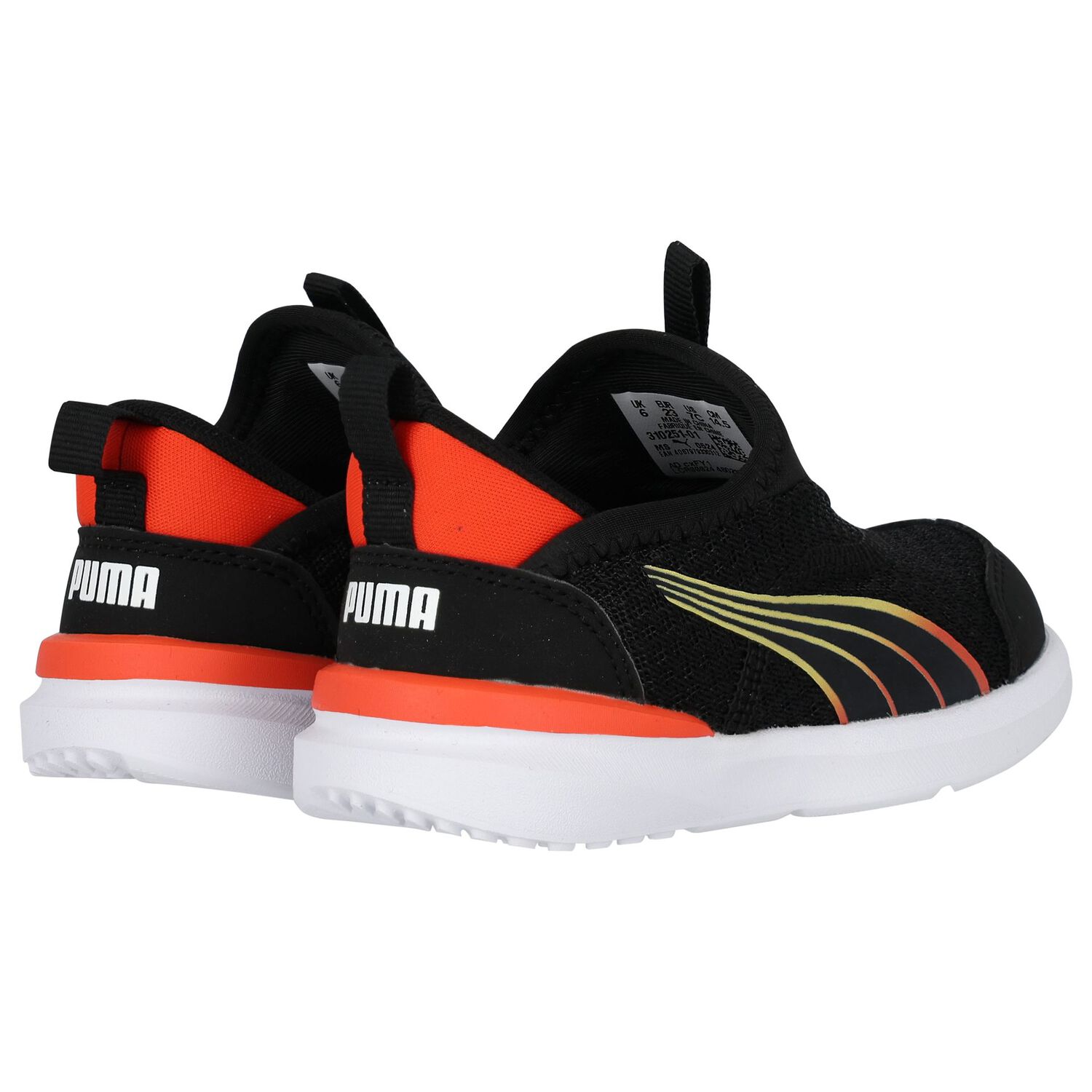 Black Kruz Sliptech Trainers , 1, hi-res image number null
