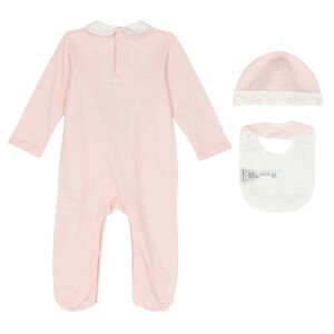 Girls Pink Babygrow Gift Set