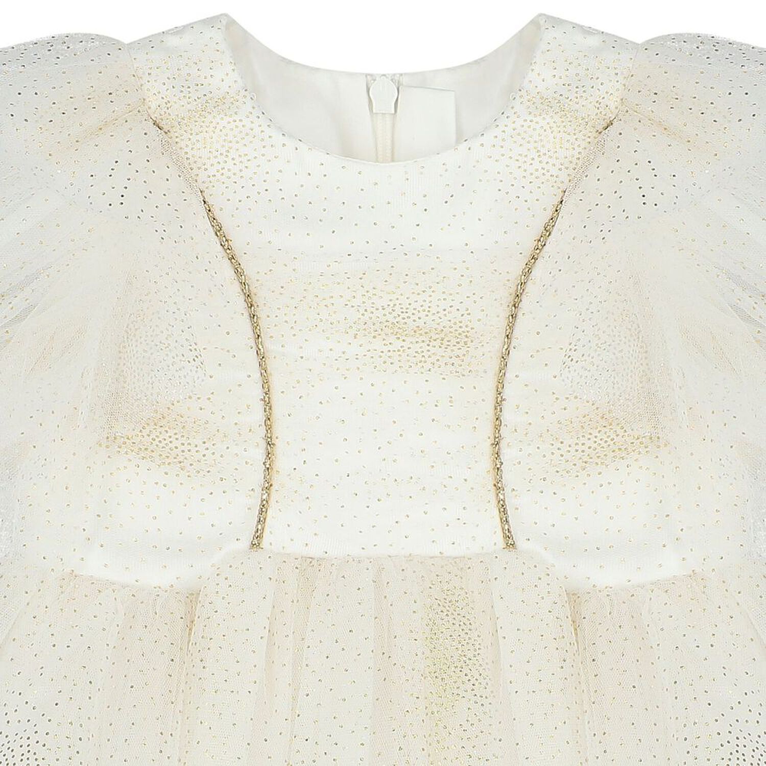 Younger Girls Ivory Dress, 1, hi-res image number null