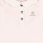 Younger Girls Pink Logo Dress, 1, hi-res
