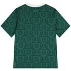 Boys Green Logo Disney T-Shirt, 1, hi-res