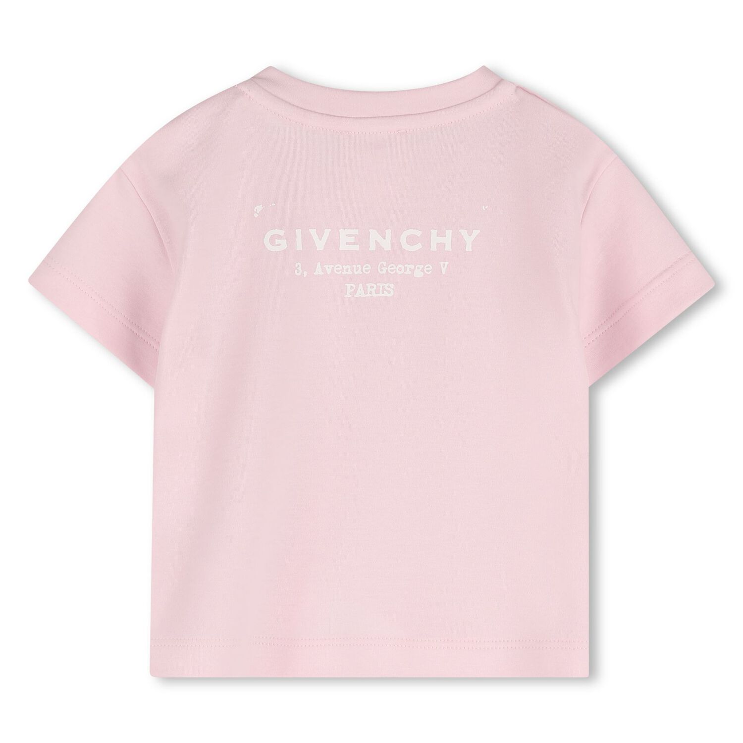 Younger Girls Pink Logo T-Shirt, 2, hi-res