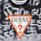 Boys Black & Grey Logo T-Shirt, 2, hi-res
