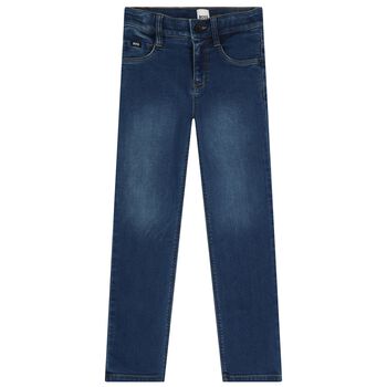 Boys Navy Blue Denim Jeans