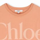 Girls Mini Me Orange Logo T-Shirt, 2, hi-res
