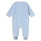 Baby Boys Blue Clouds Babygrow, 1, hi-res