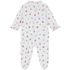 أفرول بنات بطبعة فواكهة باللون الابيض, 1, hi-res