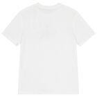 Boys White Logo T-Shirt, 2, hi-res