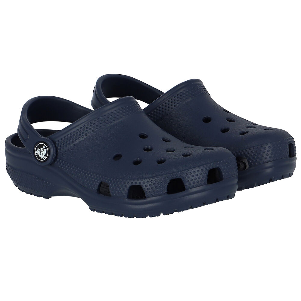 defile Jonglere Vær forsigtig Crocs Navy Blue Classic Clogs Sandals | Junior Couture USA