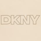 تيشيرت بنات بالشعار باللون البيج, 1, hi-res